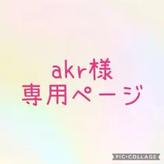 akr様専用ページ