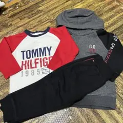 新品　2T 90 トミー　パーカー　ズボン　ロンティー　TOMMY baiya