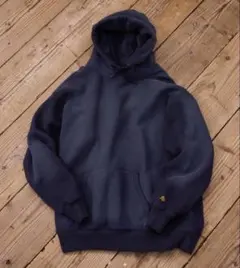【新品】ベイフロー　HUG FITスウェットフーディ　チャコール　Mサイズのサムネイル