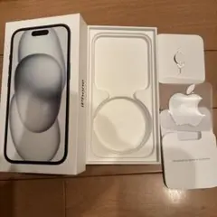 iPhone 15 128GB (ブラック) 空箱