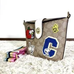 コーチ✖️スヌーピートート＆財布セット コーチ✖️スヌーピートート＆財布セット - メルカリ