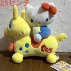 ロディ×サンリオキャラクターズ　ペアぬいぐるみ　ハローキティ