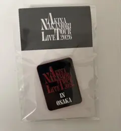 新品☆中森明菜 ライブLIVE TOUR 2026 ピンバッジ 大阪限定 - メルカリ