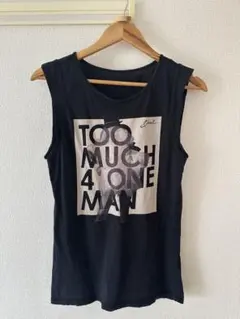 【美品】ディーゼル　プリント　アート　タンクトップ　ノースリーブ