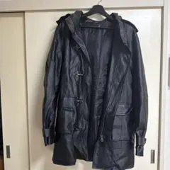 レザー製ブラックジャケットのサムネイル