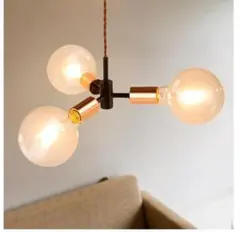 Cerdeco 3灯式ペンダントライト ブラック