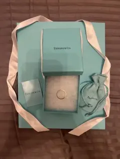 Tiffany & Co. シルバーリング ナローリング 1837