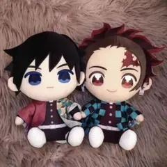 鬼滅の刃 ぬいぷりけおすわりBIG1 冨岡義勇＆竈門炭治郎