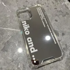 niko and. クリアケース　iPhone