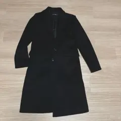 GREEN LABEL RELAXING チェスターコートレディース 黒　L