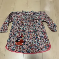 familiar 花柄チュニック 90cm