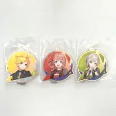 プロセカ　ラッキーくじ　アクリルキーホルダー　レン　穂波　志歩