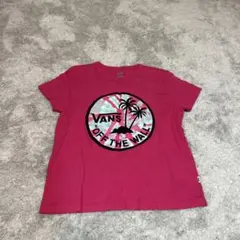 Vans ピンク Tシャツ Mサイズ
