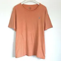 ラルフローレン オレンジ Tシャツ クルーネック シャツ ポロ ワンポイント