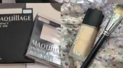 Dior、マキアージュ　ファンデーションセット