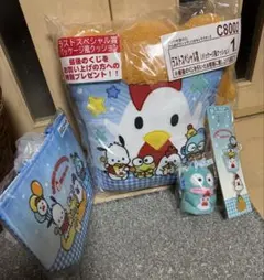 からあげクン×サンリオキャラクターズ 当たりくじ ラストワン賞セット４品！