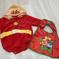 アンパンマン　ロンパース　着ぐるみ　80cm マント付き
