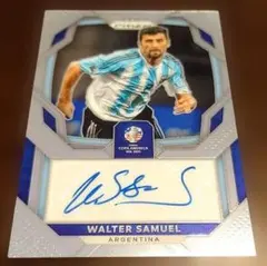 WALTER SAMUEL サイン入りカード COPA AMERICA 2024