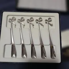 未使用　MIKIMOTO ミキモト パール付き スプーン5本セットのサムネイル
