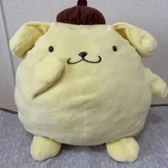 特大ポムポムプリンのぬいぐるみ