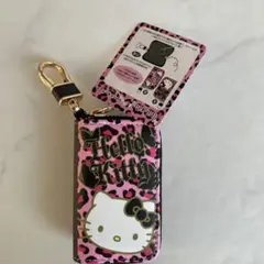 ハローキティヒョウ柄キーケース 鍵 キティちゃんキーケース ギャル