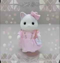 シルバニアファミリー　ハンドメイド　子供サイズ　ラテねこ＊Pink