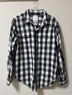 NEIGHBORHOOD ブラックチェックネルシャツ