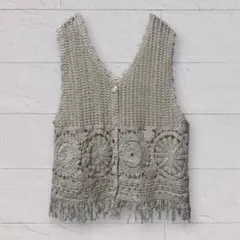 ゴア Natural VINTAGE GOA フリンジベスト/y2k 亜熱帯 - メルカリ