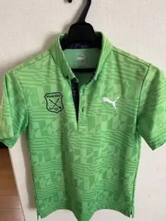 PUMA ゴルフシャツ Mサイズ グリーン