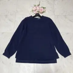 24SS美品*定価2.6万 セオリーリュクス SYCAMORE 2 ブラウス 紺 - メルカリ