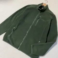 L.L.Bean ダークグリーン フリースジャケット