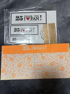 安室奈美恵25周年記念　ステッカーセット