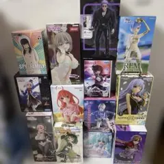 プライズ 市販品 フィギュア まとめ売り セット 美少女 宇崎月 初音ミク 他