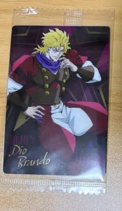 【新品未開封】ジョジョの奇妙な冒険 第一部 ディオ・ブランドー ウエハースカード