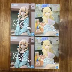 ホロライブ　風真いろは　角巻わため　Relax time フィギュア 4点セット