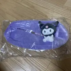 サンリオ クロミ マスコット付き おすわりティッシュカバー　ティッシュケース