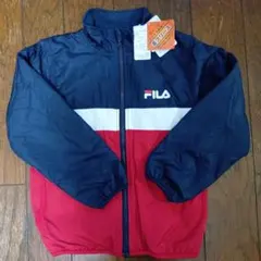 FILA フリースジャケット 130cm ネイビー/レッド