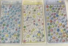 新品【しずくちゃん3シート】ボンボンドロップmini 硬いシール［K48］