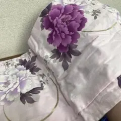 浴衣・帯セット ピンク　薄紫　草履付き24㎝