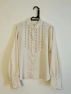 an another angelus＊はしごリボンヨーク切替シャツのサムネイル