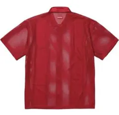 Supreme x Nike Mesh S/S Shirt Red Lサイズ