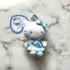 [ 匿名配送 ]ハローキティ ナース マスコットキーホルダー ブルー