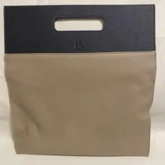 TAKEO KIKUCHI レザー クラッチバッグ 2way ブラック A4可