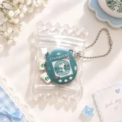 Starbucks 스누피 미니어처 열쇠 고리