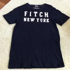 Abercrombie & Fitch ネイビー Tシャツ M