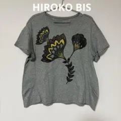 HIROKO BISエスニックフラワープリントカットソーフラワープリント 半袖のサムネイル