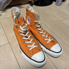 オレンジ ALL STAR スニーカー