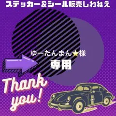 ゆーたんまん⭐様専用　３枚