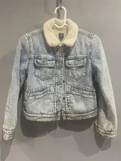 GAP ボア襟付きデニムジャケット