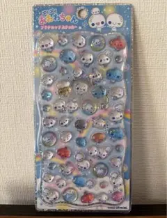 【ぷくぷくあわわちゃん】プチドロップステッカー シール 正規品 ドロップシール